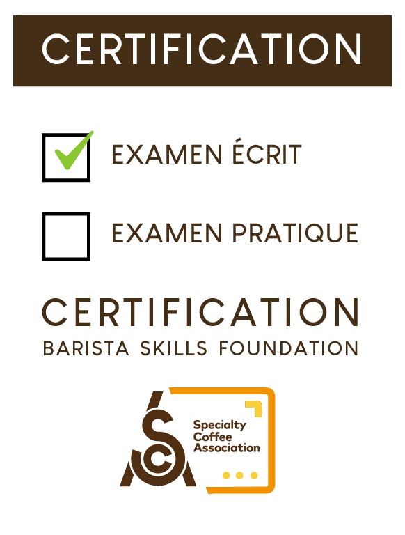 FORMATION : COMPETENCES DU BARISTA - Initiation