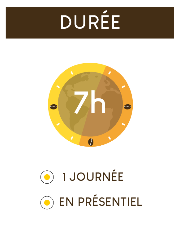 FORMATION : COMPETENCES DU BARISTA - Initiation