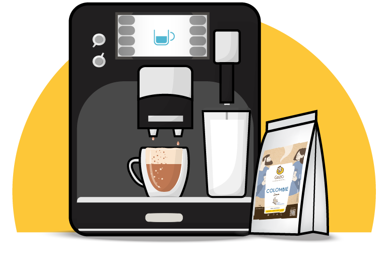 Location machine à café automatique