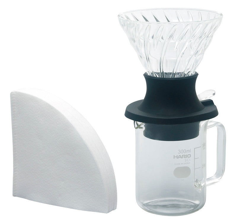 Kit HARIO Switch - porte filtre + carafe + filtres / Café Guzo