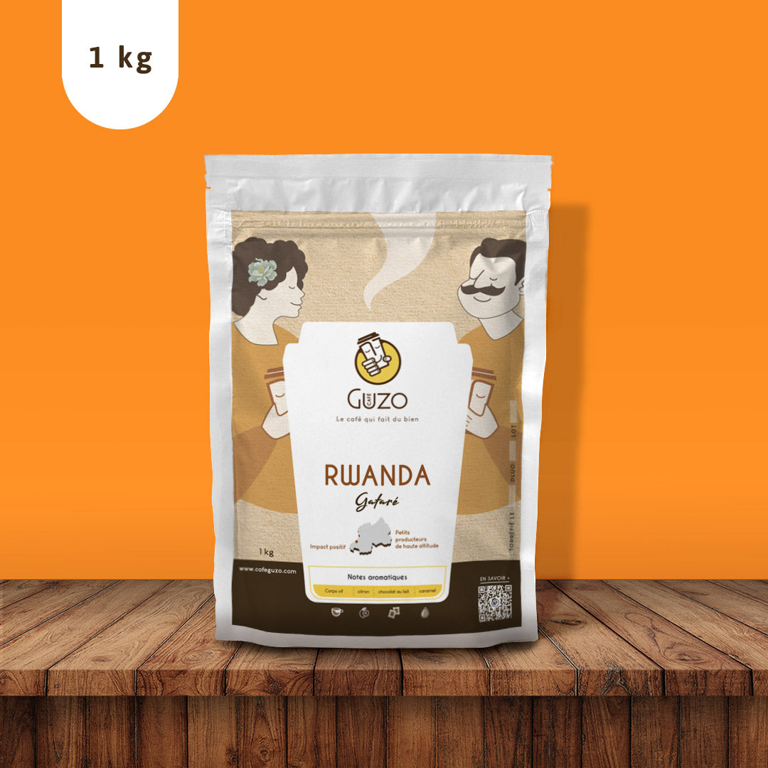 Sachet café du Rwanda, Gataré 1kg