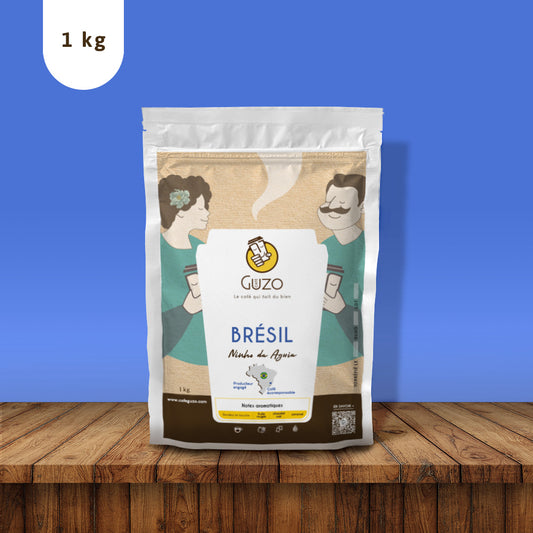 Vue sachet Café Ninho Da Aguia - Brésil