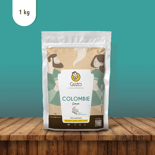 Sachet de café de Colombie Limon 1kg